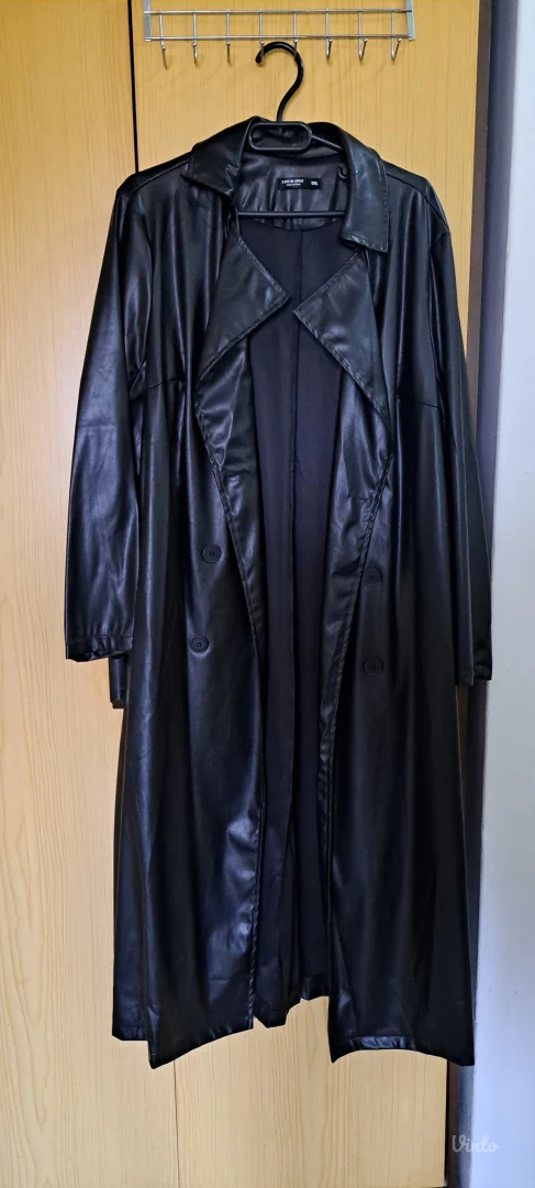 Shein mantil eko koža