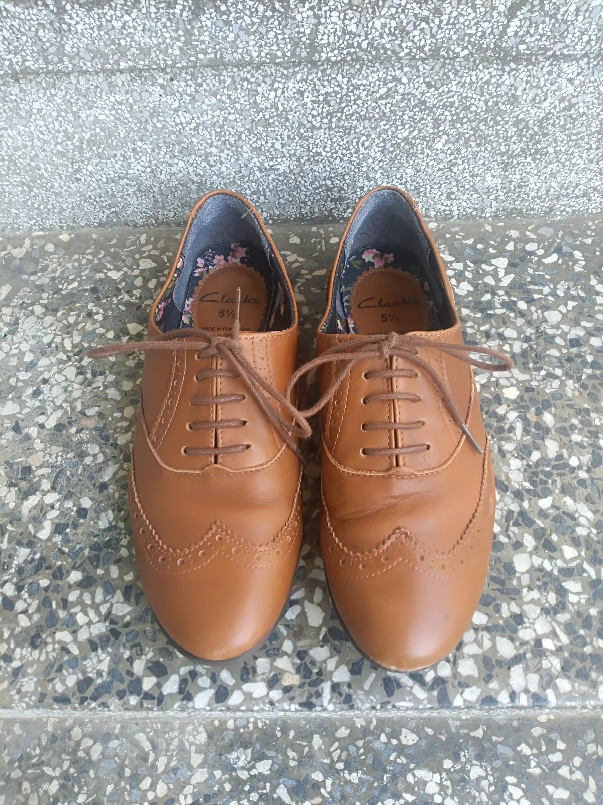 Clarks kozne cipele 38,5 ug.24,5cm