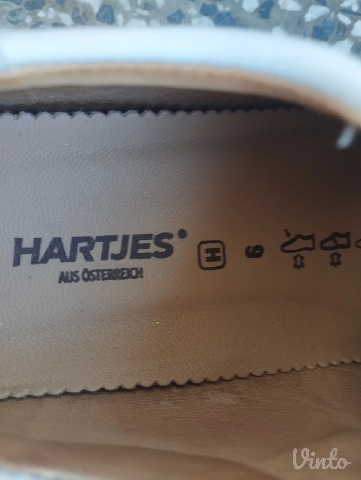 HARTJES Phil original kozne patike br.39,5 ug.25 cm.