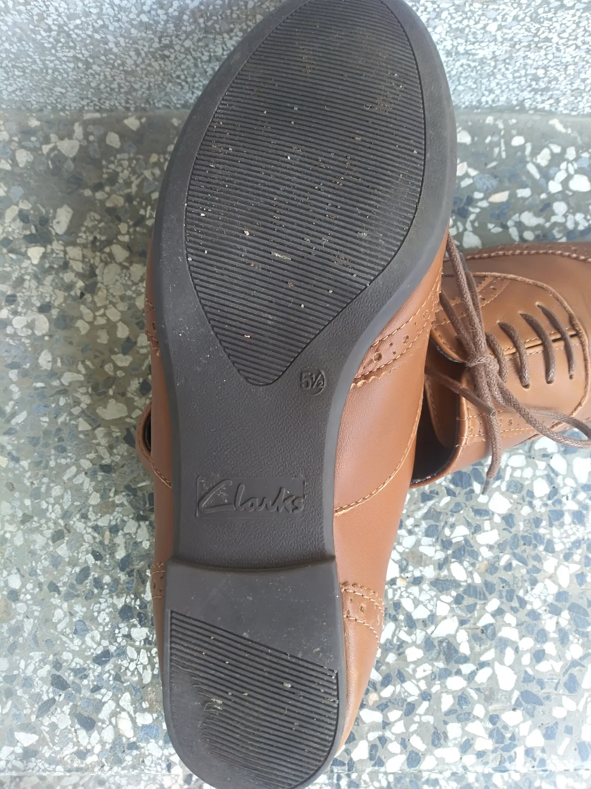 Clarks kozne cipele 38,5 ug.24,5cm