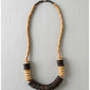 VINTAGE drvena ogrlica