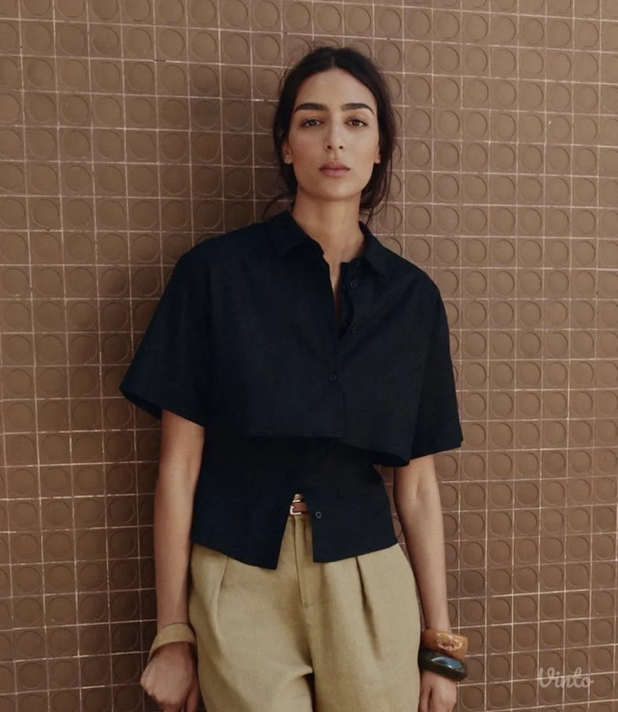 Zara crna košulja NOVO