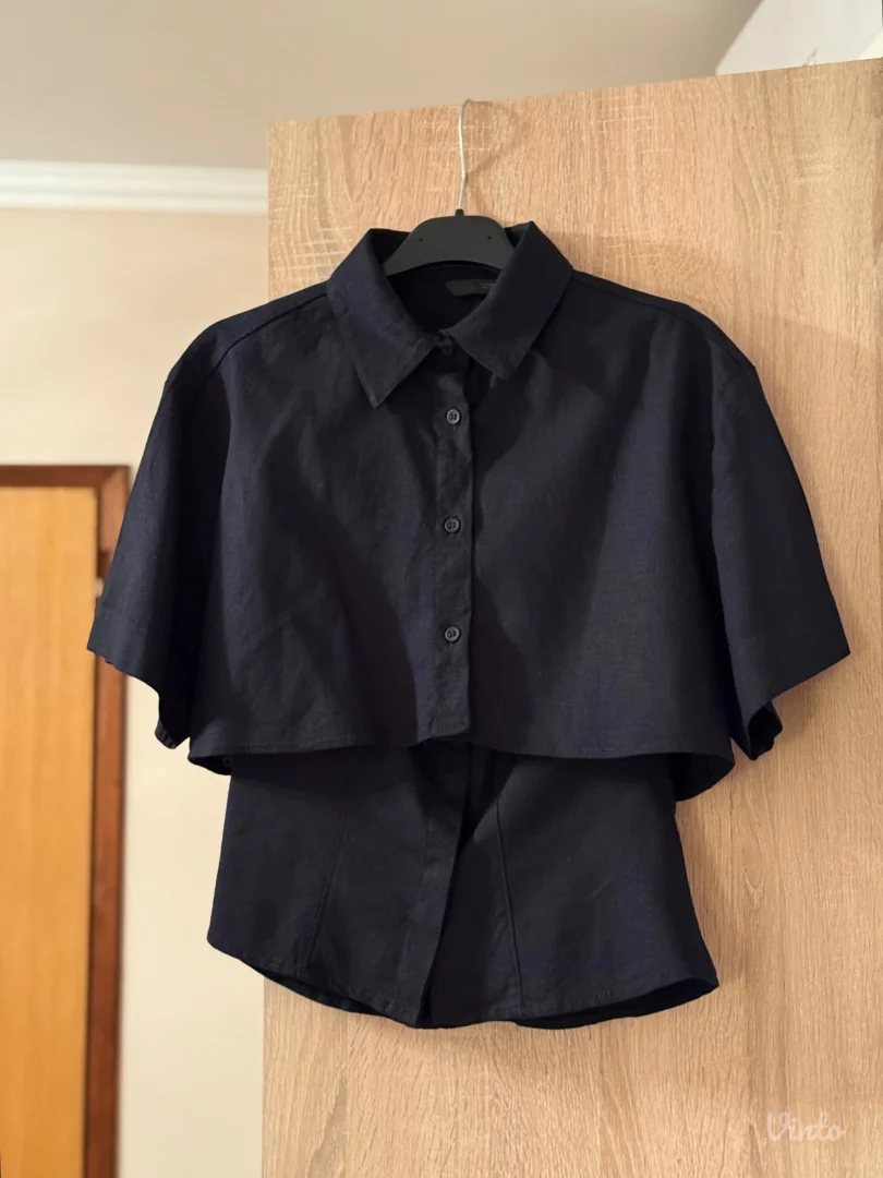 Zara crna košulja NOVO