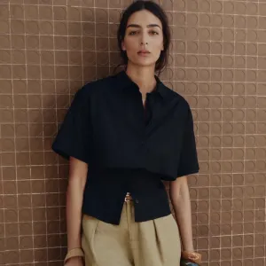 Zara crna košulja NOVO