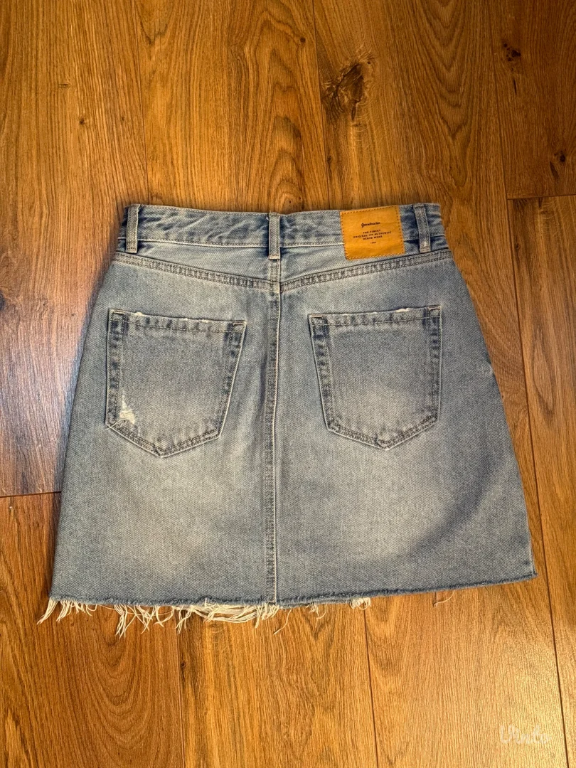 Stradivarius teksas suknja