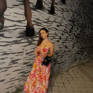 ZARA floral midi haljina – letnja, boho stil, kao nova