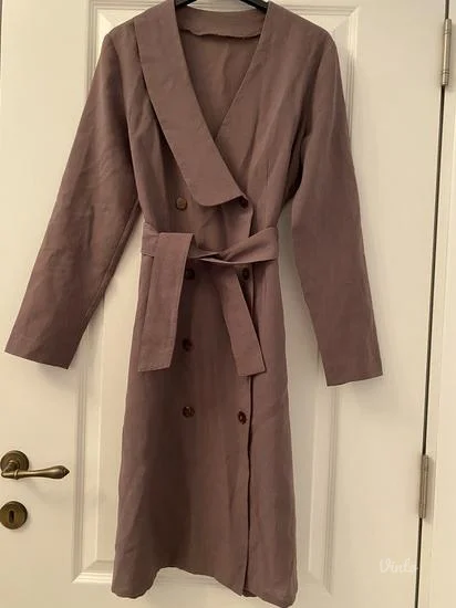 Unikatna sivena haljina