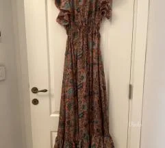 Letnja maxi sarena haljina