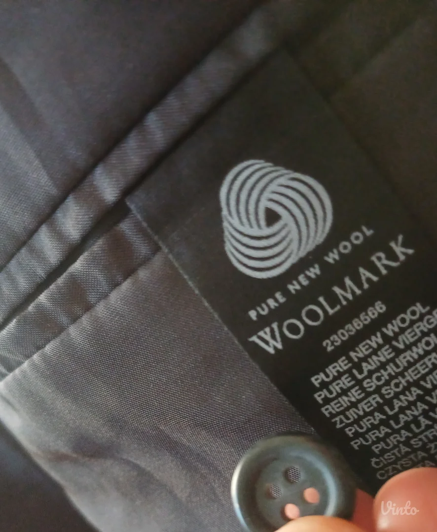 C&A muski sako 100% runska vuna novo