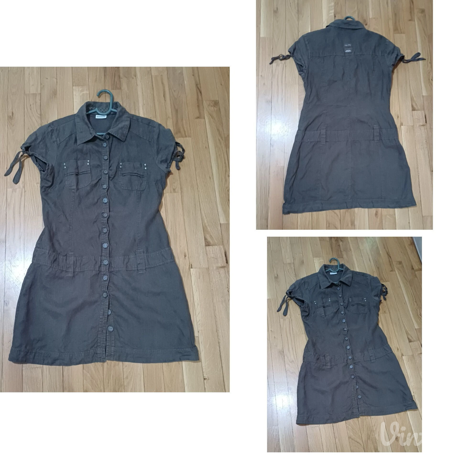 Street One lanena prsluk haljina br.42