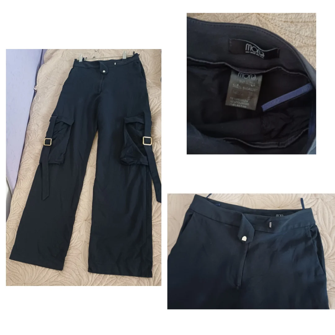 Mona elegant cargo pantalone