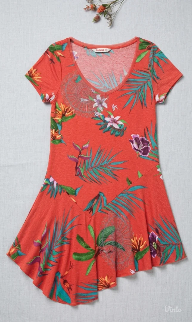 Prelepa, asimetrična Desigual tunika/haljina