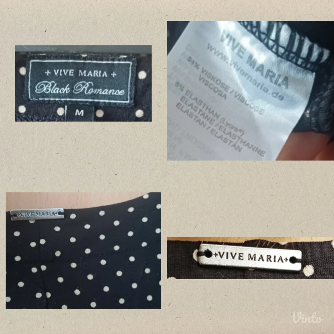 VIVE MARIA luksuzna jersey haljina 90 e - TOP STANJE