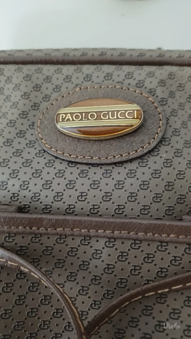 Paolo Gucci Vintage Crossbody – luksuzni retro klasik