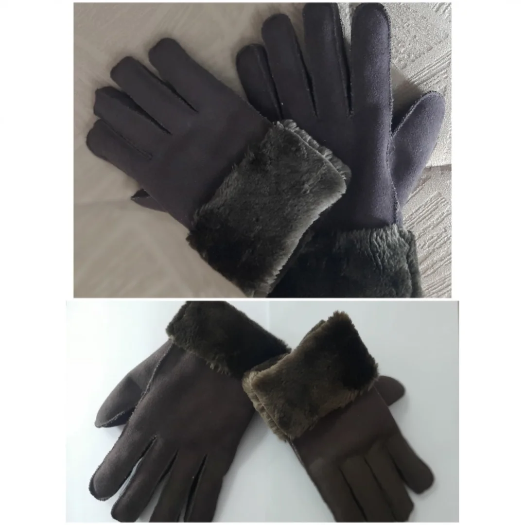 Postavljene kožne rukavice