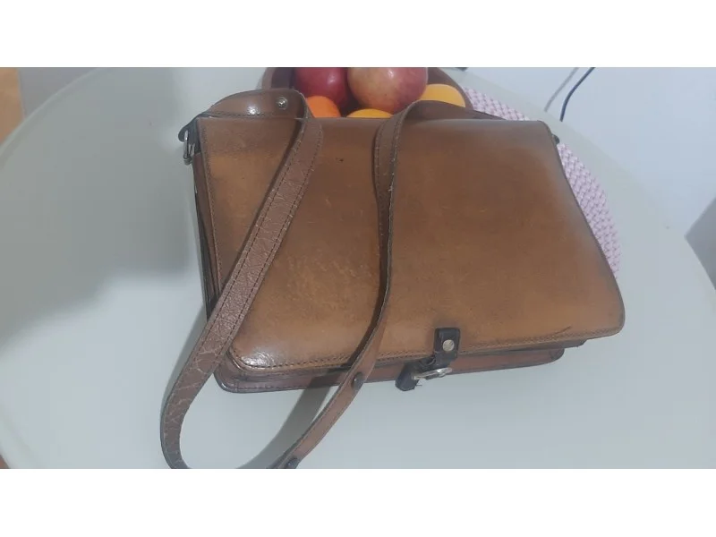 Kožna vintage torba