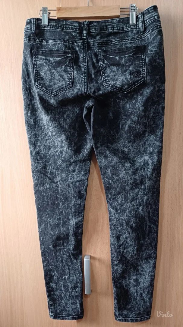 Revolt jeans Acid wash kao nove - preudobne