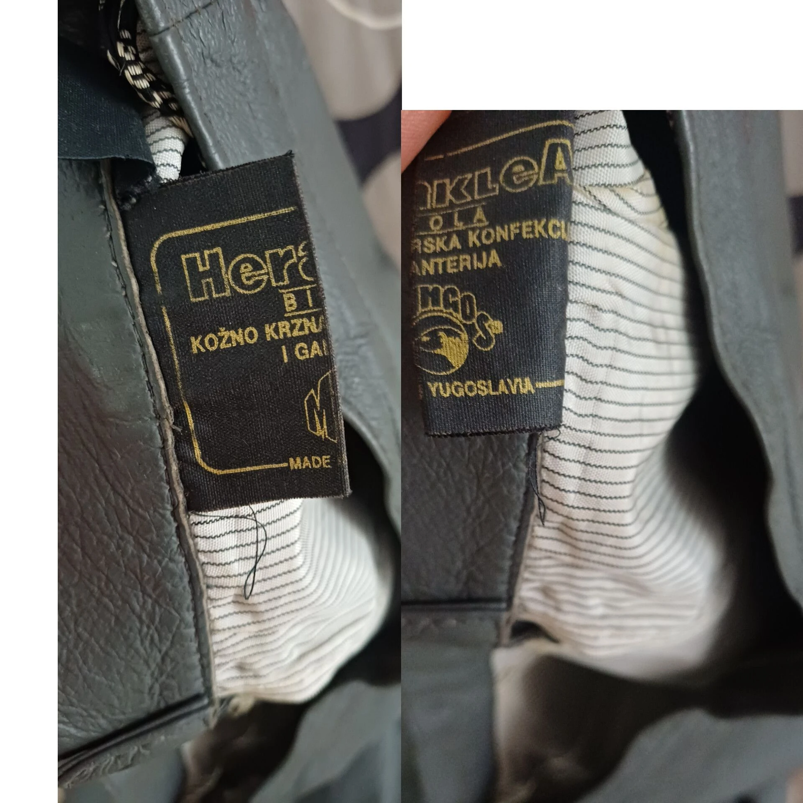 Vintage Yugoslavi kožna suknja - NOVA