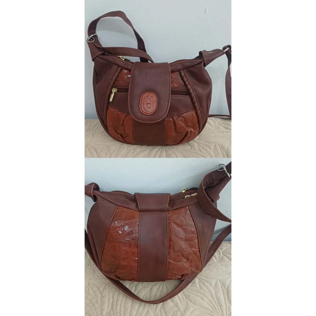 Marc Chantal vintage kožna torba