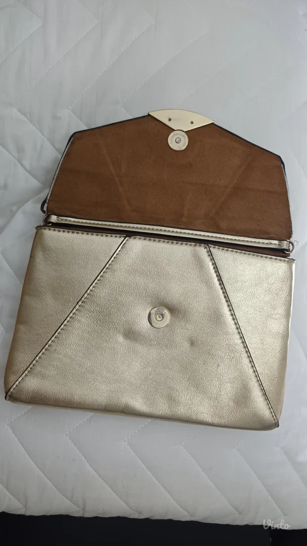 Parfois zlatna pismo torbica