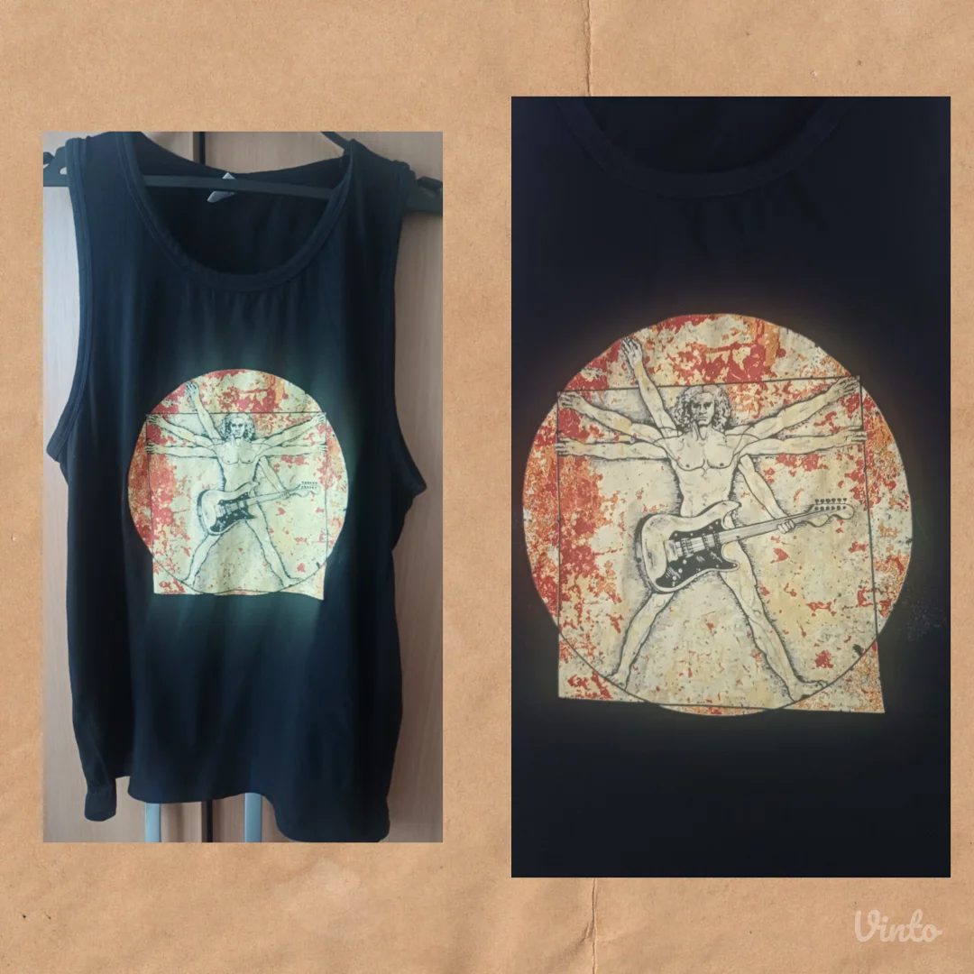 UnisexTexmanía (Spain) art rock fashion majica