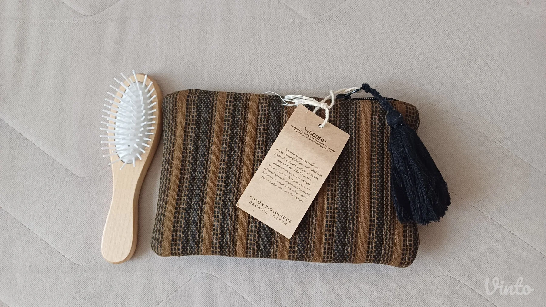Novo Maison komplet neseser+ četka organski pamuk