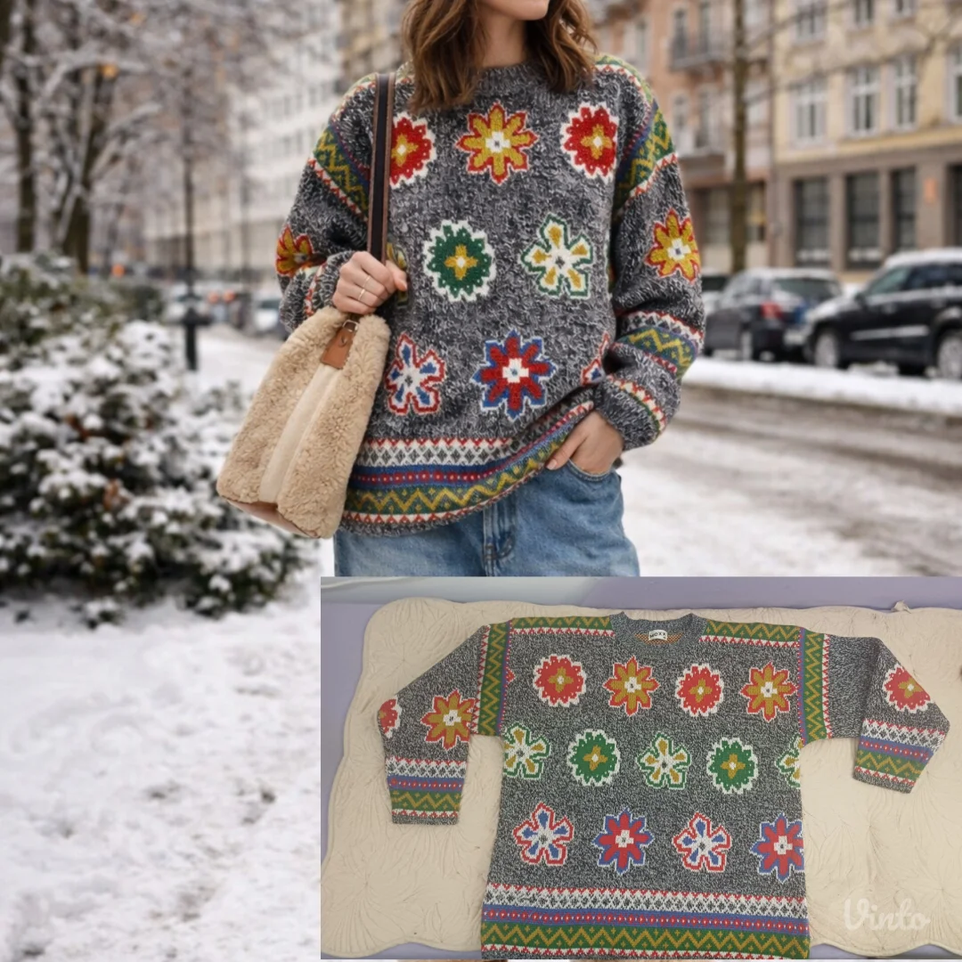 Vintage dzemper / vuna, akrilik