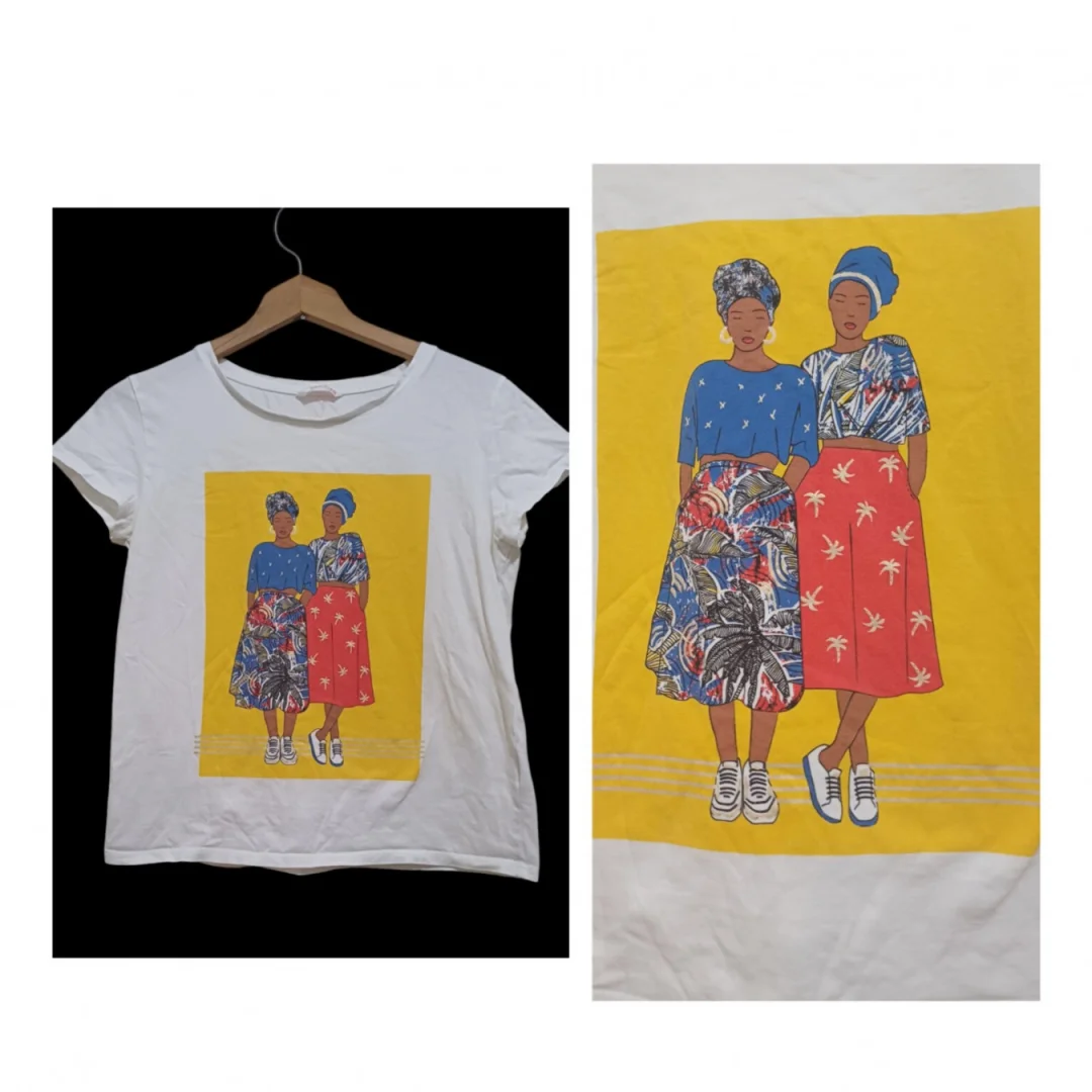 Camaïeu majica art print