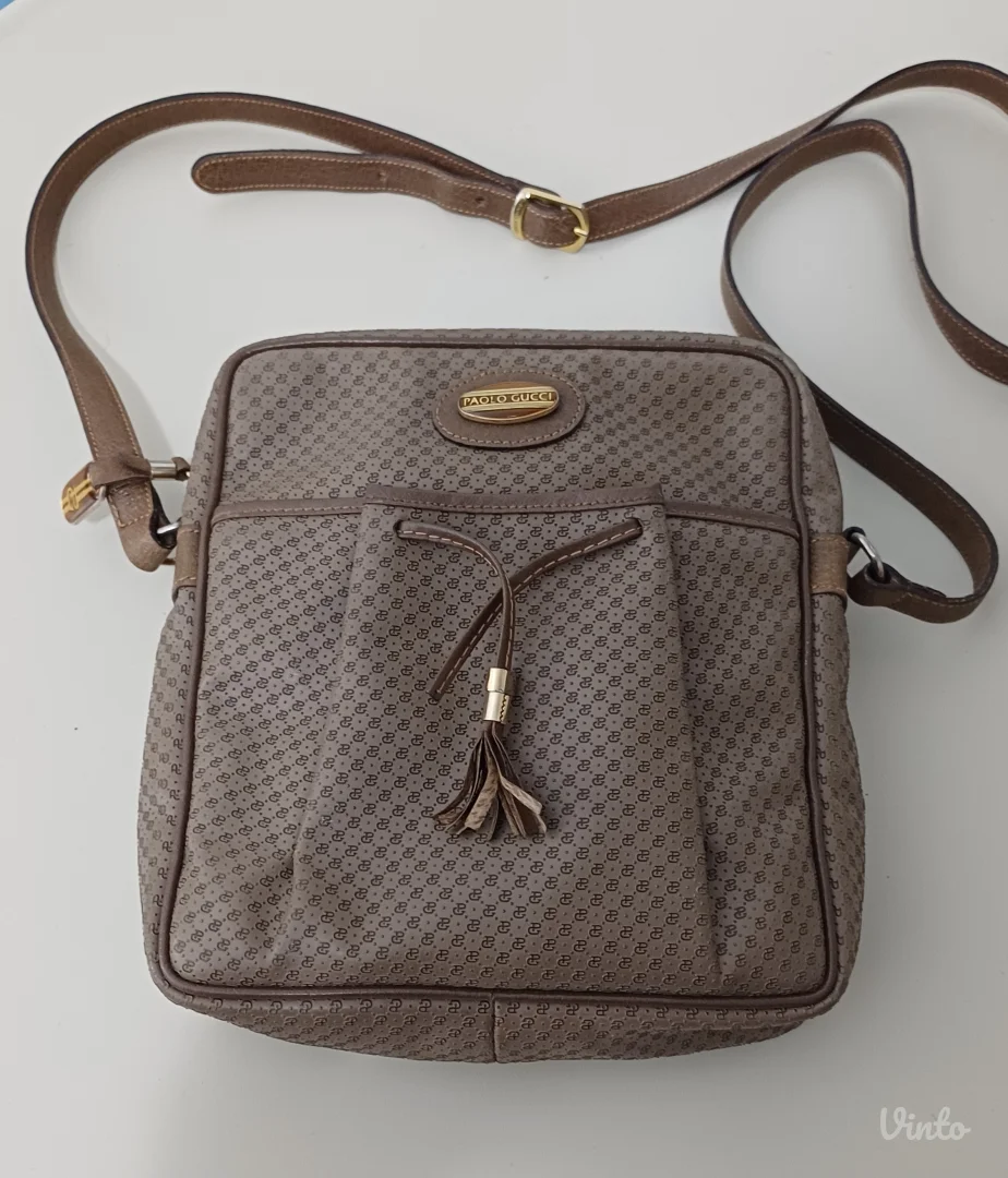 Paolo Gucci Vintage Crossbody – luksuzni retro klasik