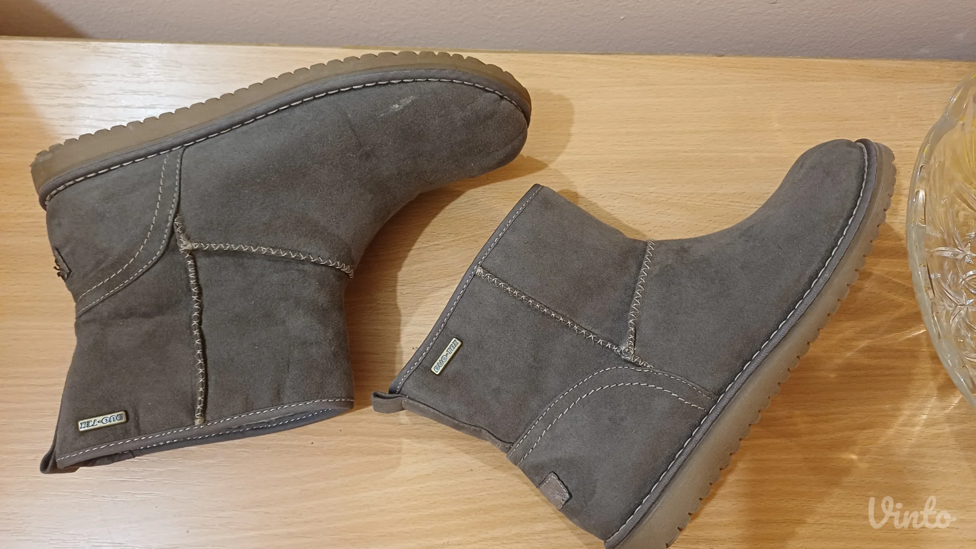 Tamaris ugg DUO-TEX – brušena koža,tople- vodootporne