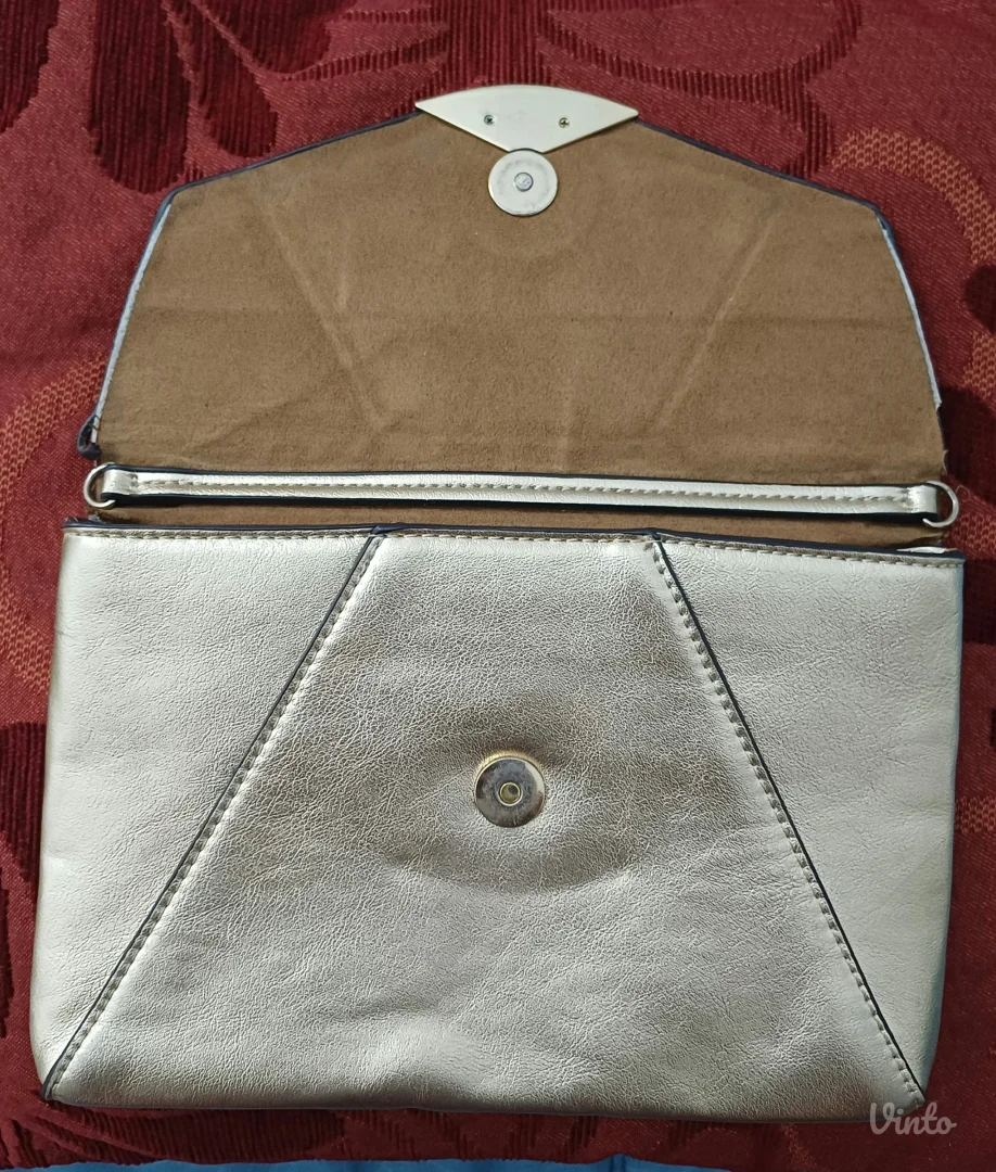 Parfois zlatna pismo torbica