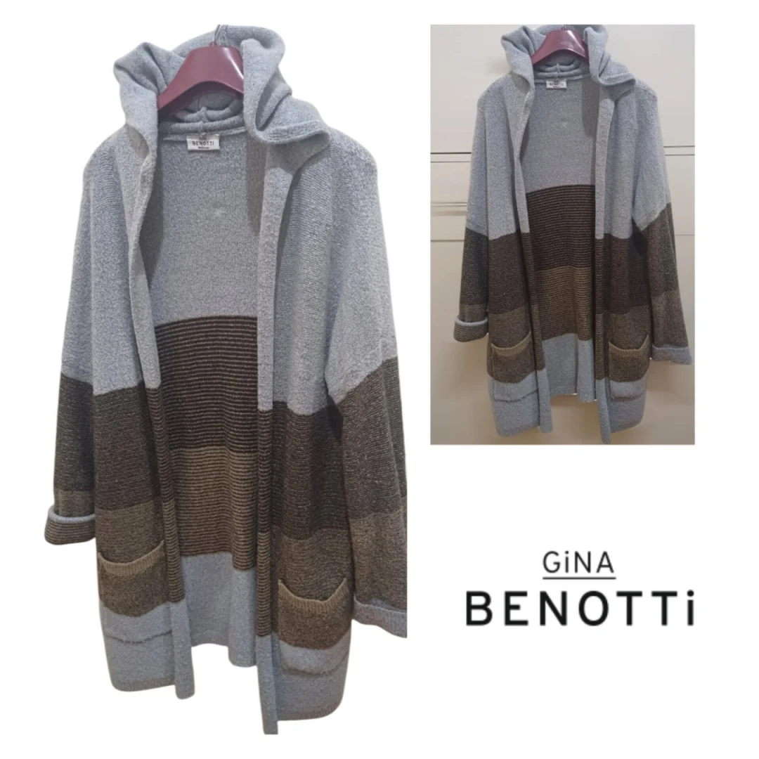 Gina Benotti kardigan sa kapuljacom