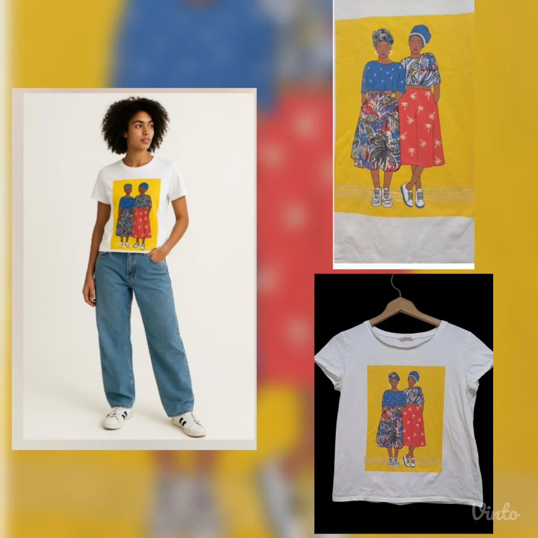 Camaïeu majica art print