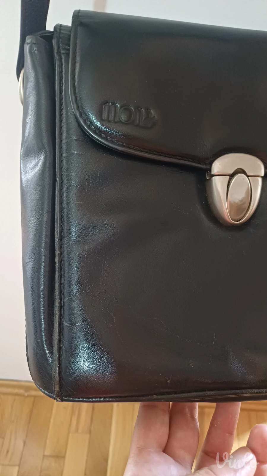 MONA Vintage kožna torba – bezvremenski klasik