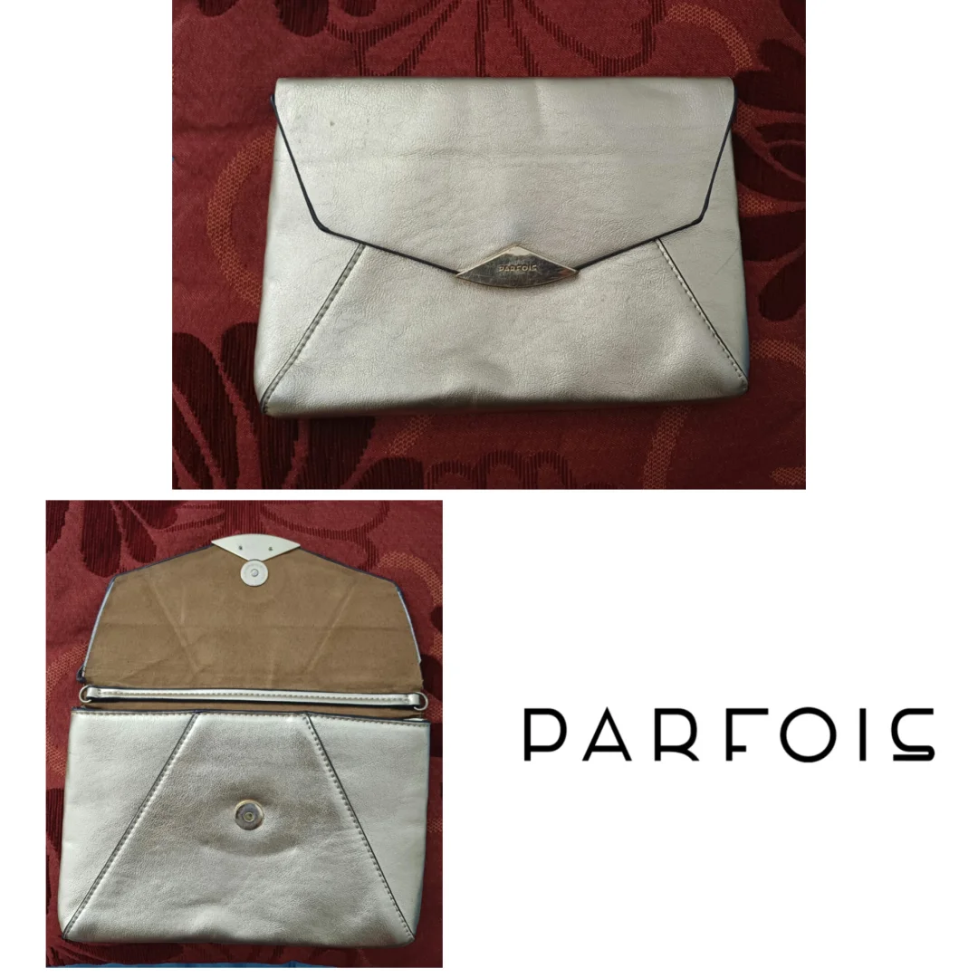 Parfois zlatna pismo torbica