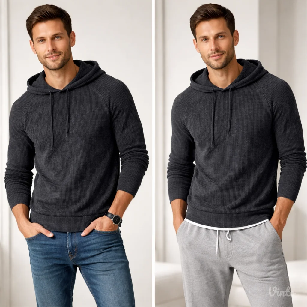 Muski dzemper sa kapuljacom- novo