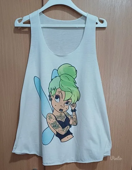 Clochette Princesse Gothique tattoo srt print