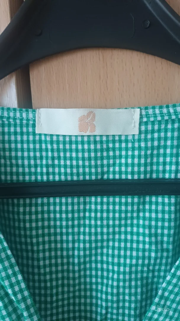 Sorbet Gingham Dress,made in Italy NOVA