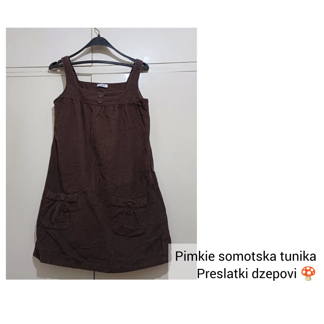 Pimkie braon somot tunika