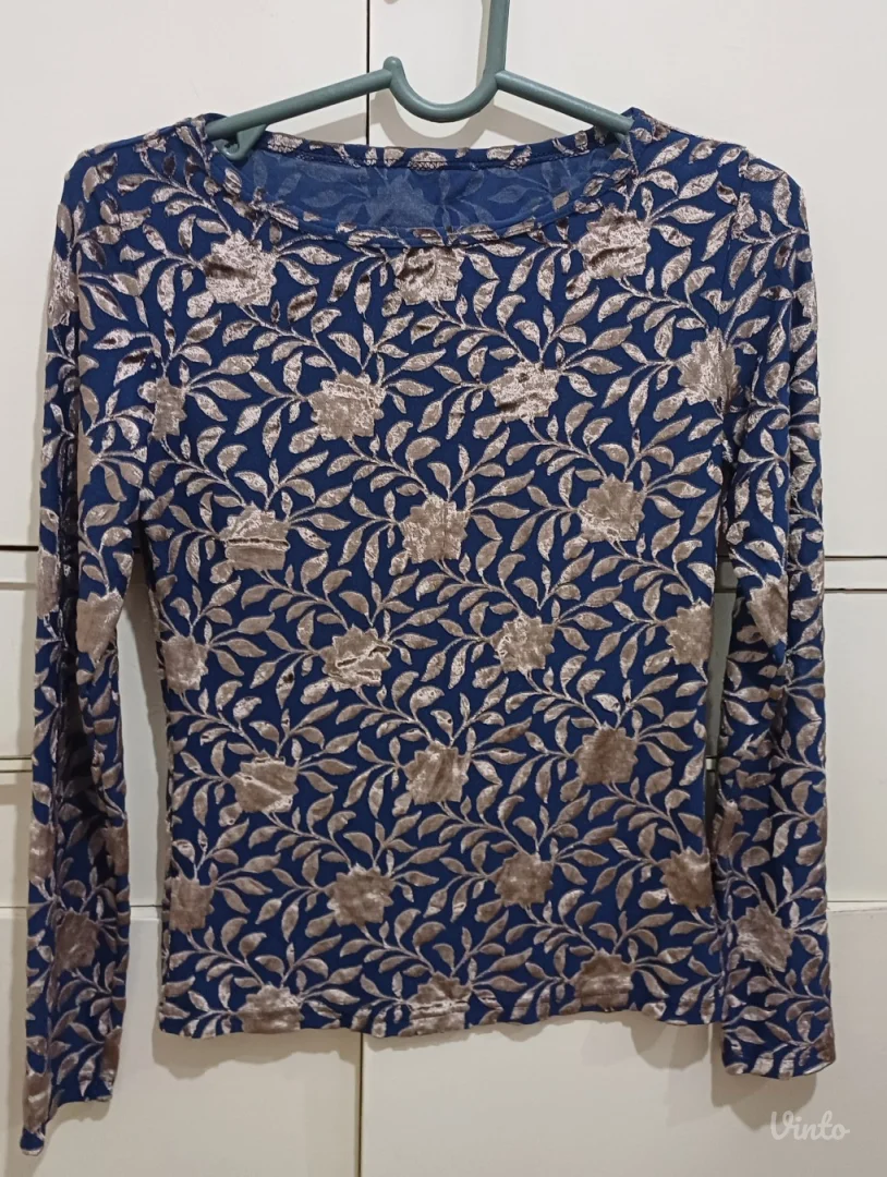 Svečana bluza Twins, divan dezen