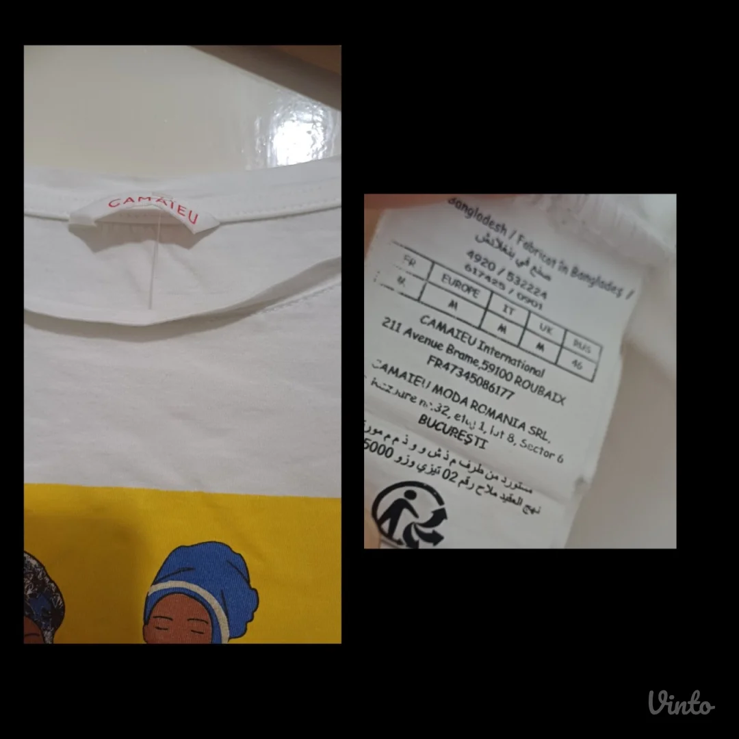 Camaïeu majica art print