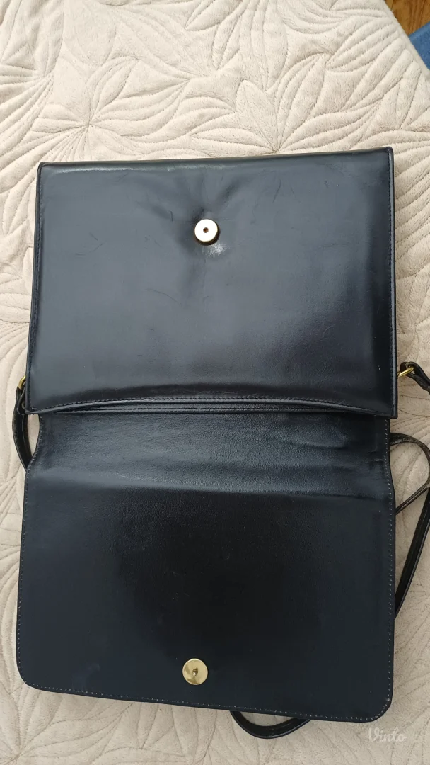 Vintage kožna elegantna tašna