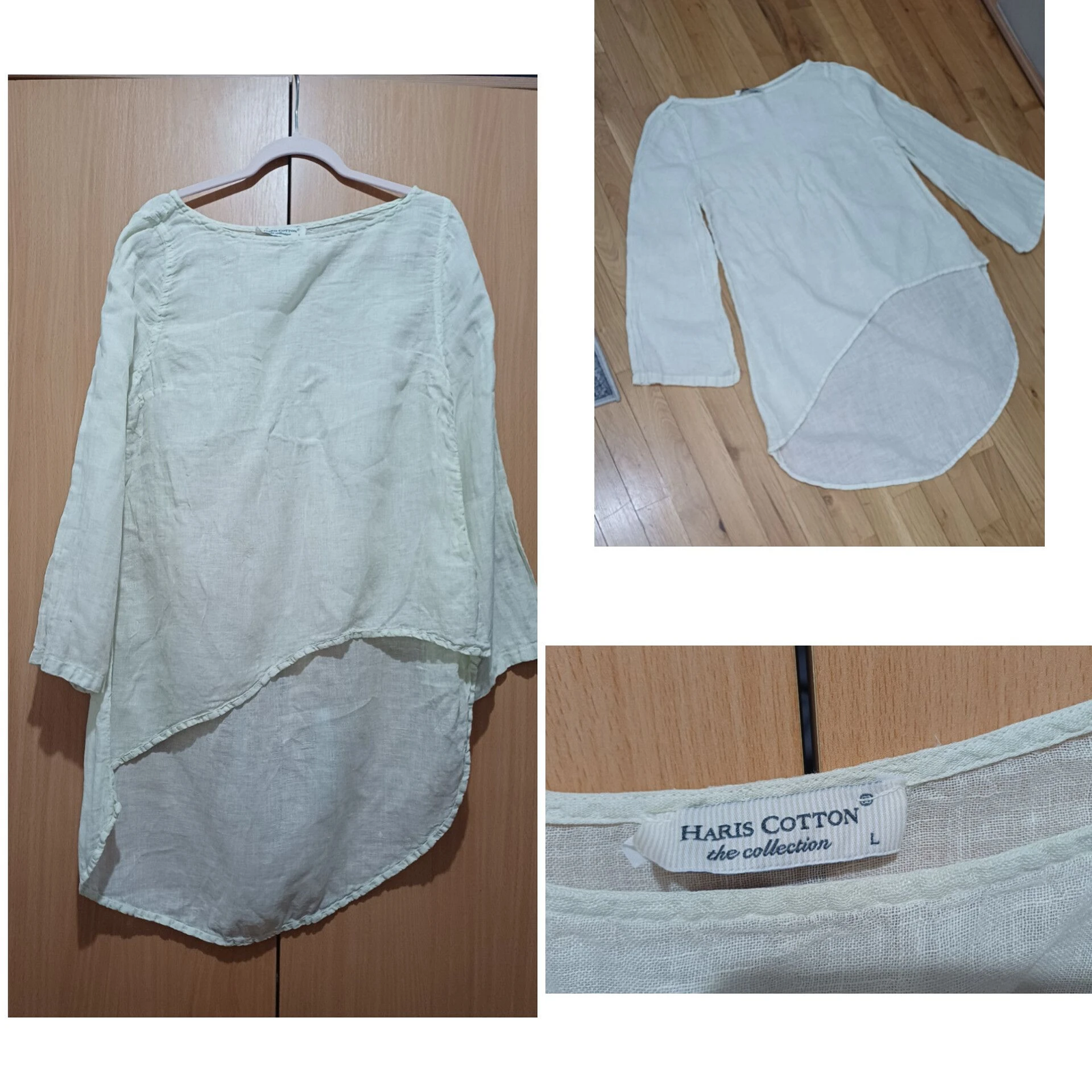 HARIS COTTON – 100% lanena dizajnerska tunika | Made in Greece