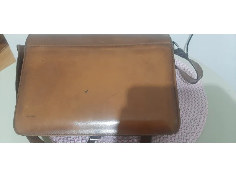 Kožna vintage torba