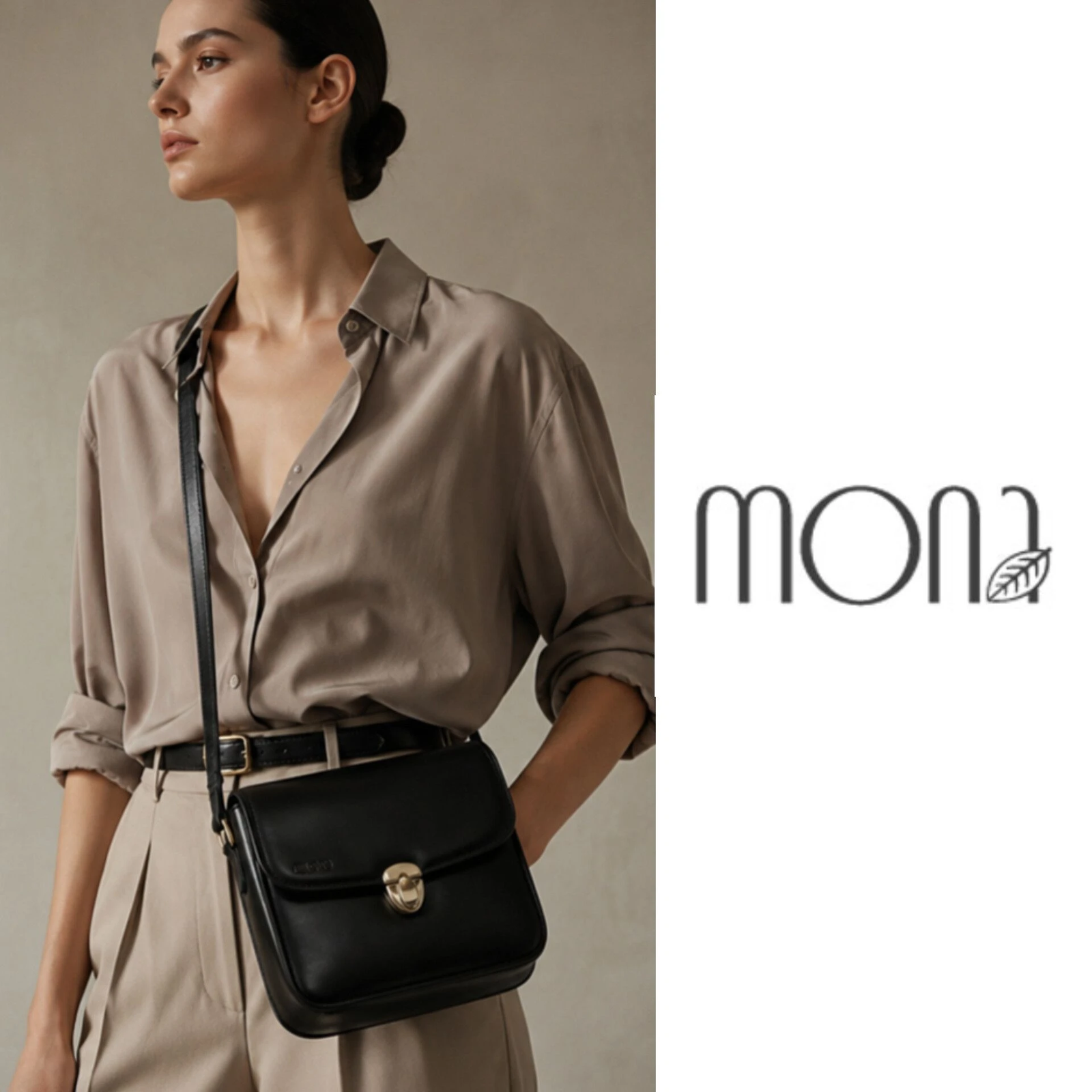 MONA Vintage kožna torba – bezvremenski klasik