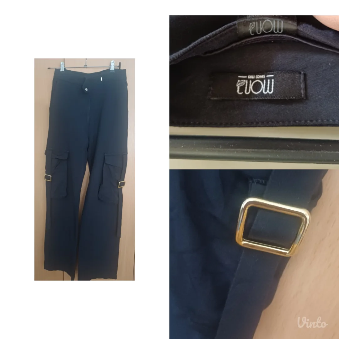 Mona elegant cargo pantalone