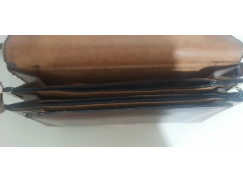 Kožna vintage torba