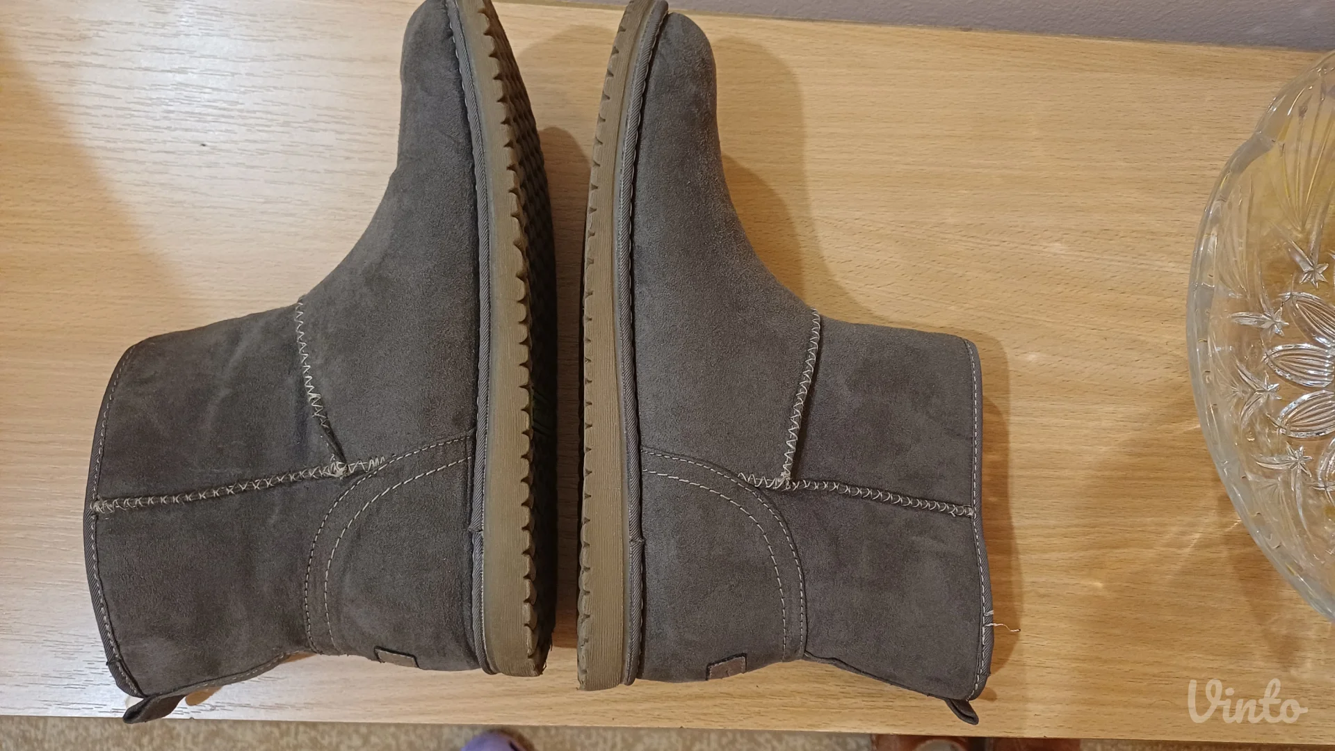 Tamaris ugg DUO-TEX – brušena koža,tople- vodootporne
