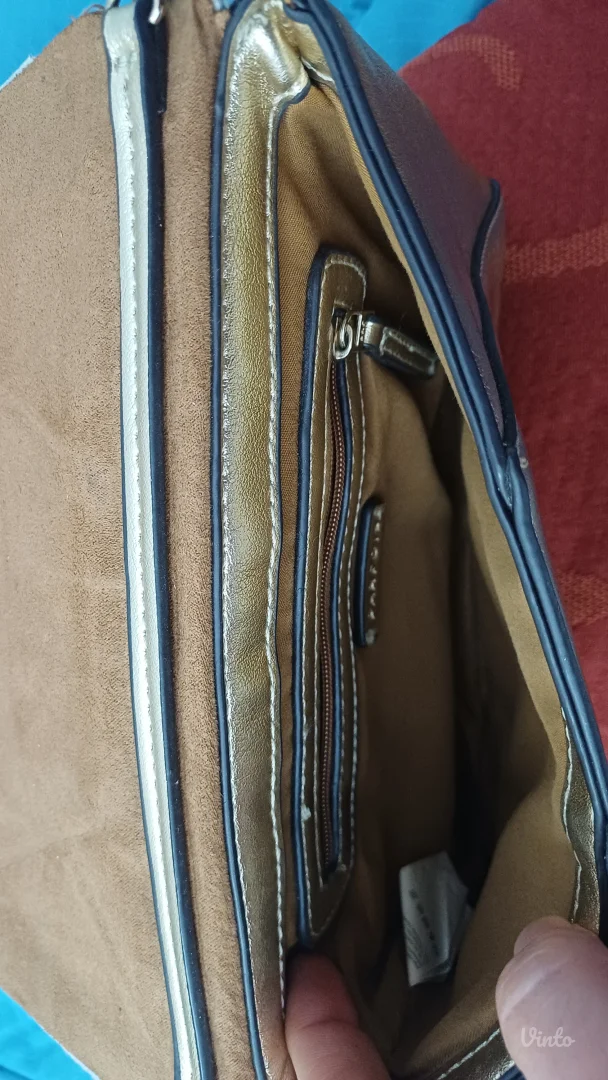 Parfois zlatna pismo torbica