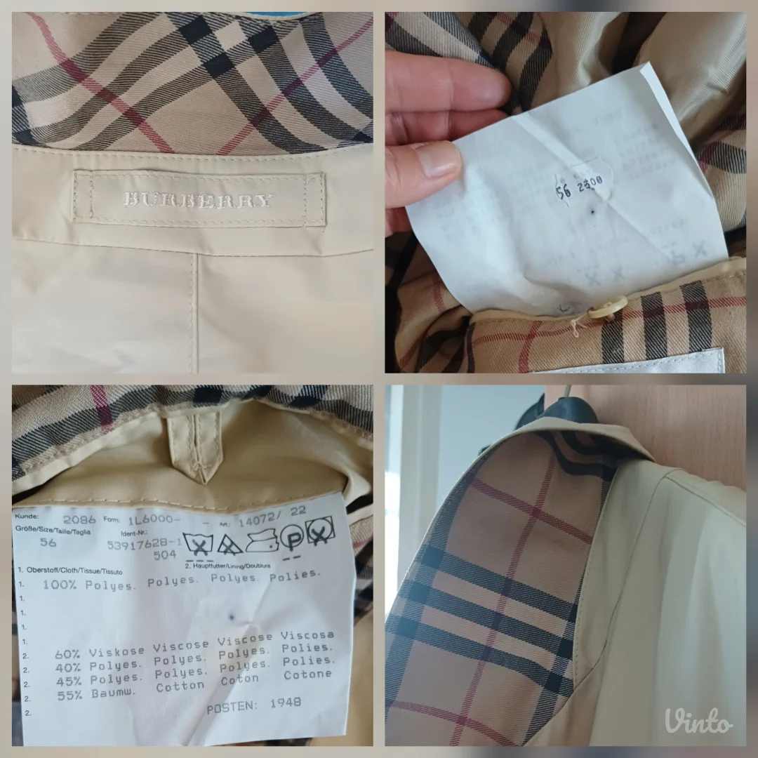 Original Burberry trench coat